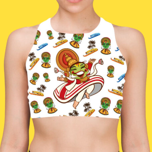 Kathakali Playful White